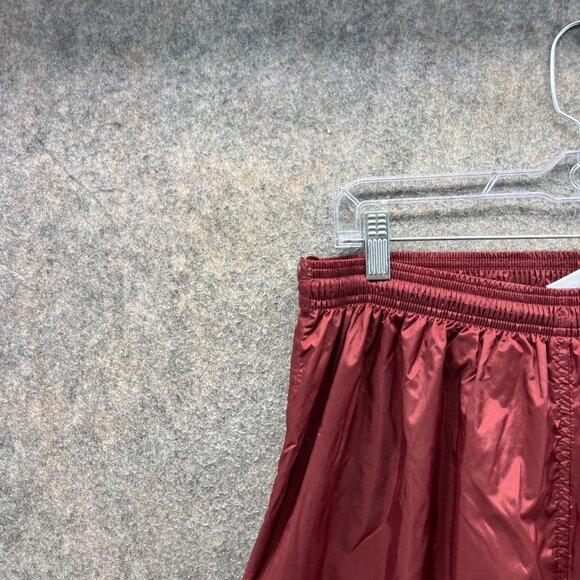 Vintage Champion Sweatpants Mens XL Burgundy Athletic Track Windbreaker Y2K - Picture 9 of 12